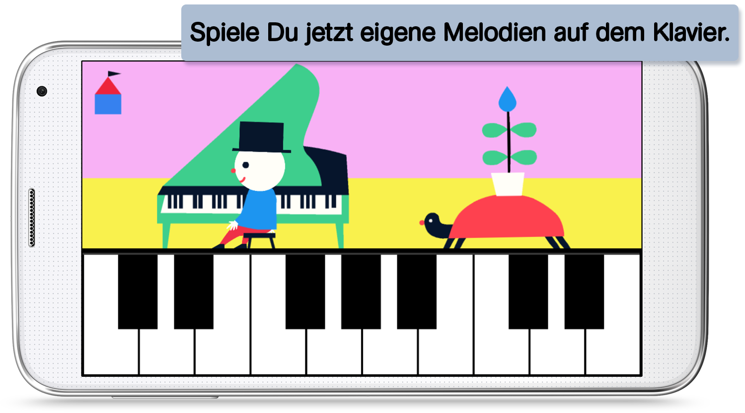 Entdecke die Musik - App für Kinder und Familien