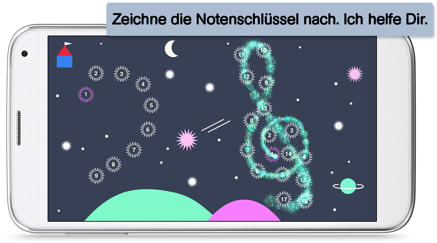 Entdecke die Musik - App für Kinder und Familien