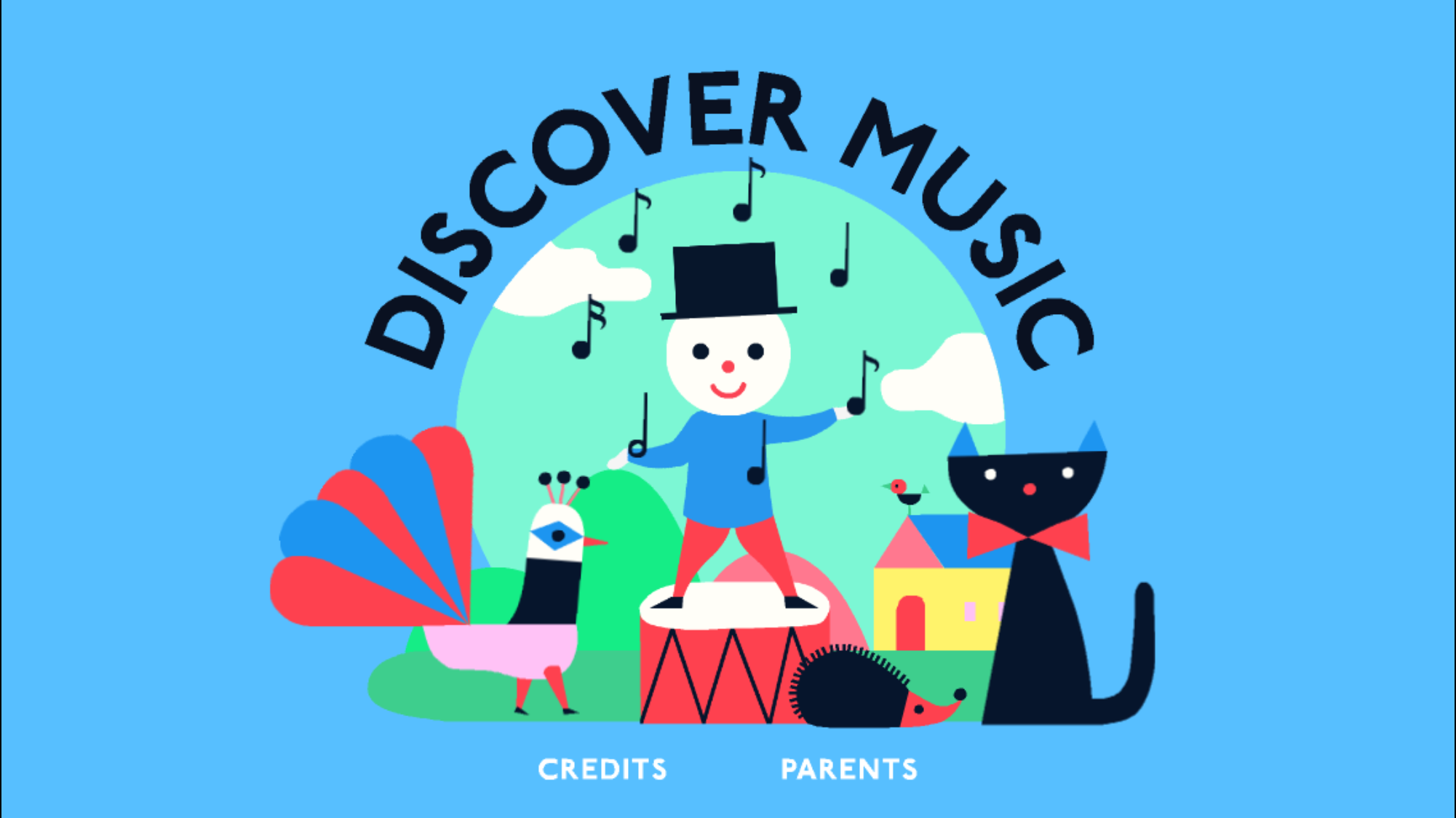 Discover Music App für Kinder